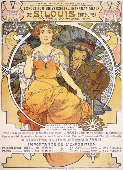 Universal Exposition by Alphonse Mucha